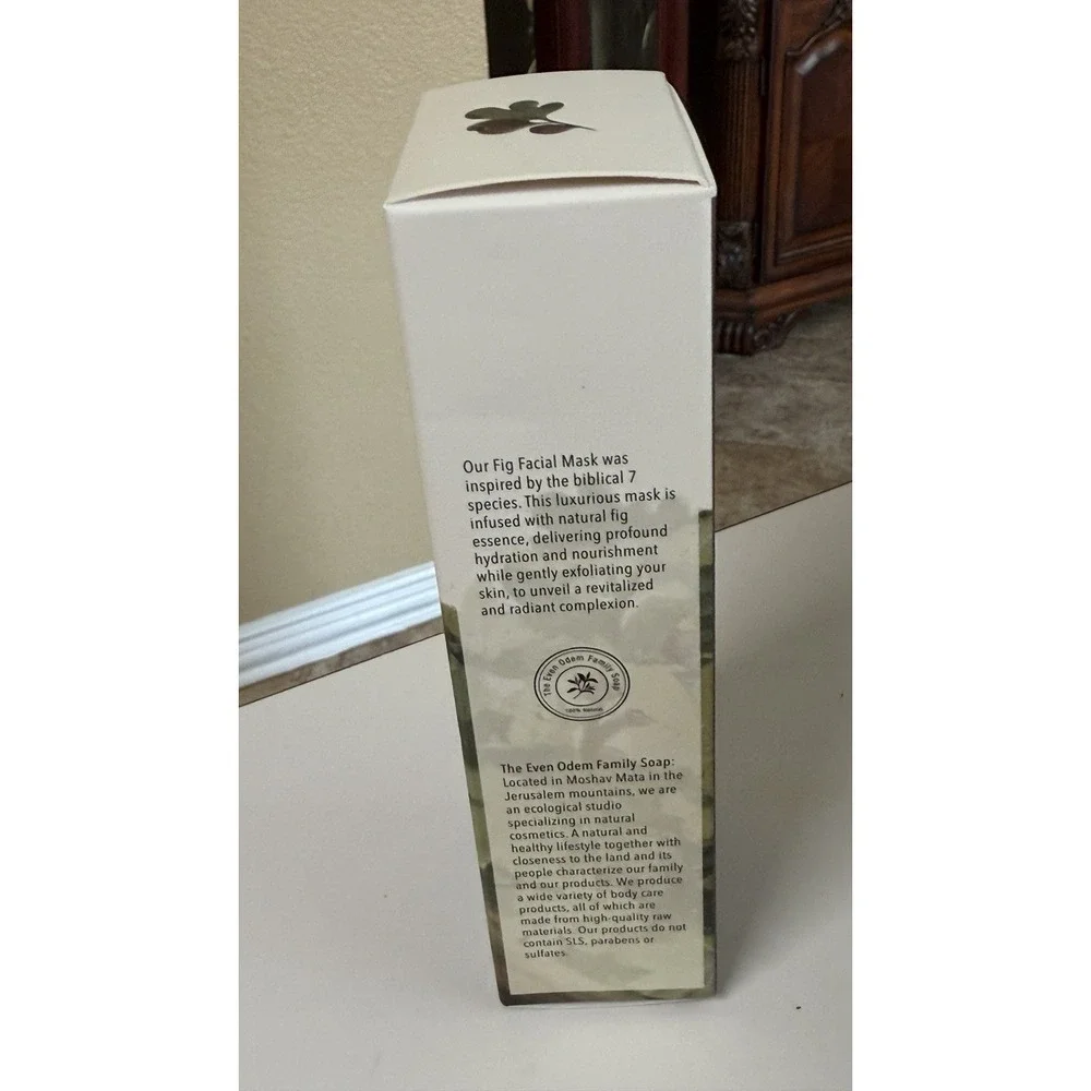 Figs Facial Mask from Even Odem Family Soap (3.38 oz) Made in Israel, New in Box